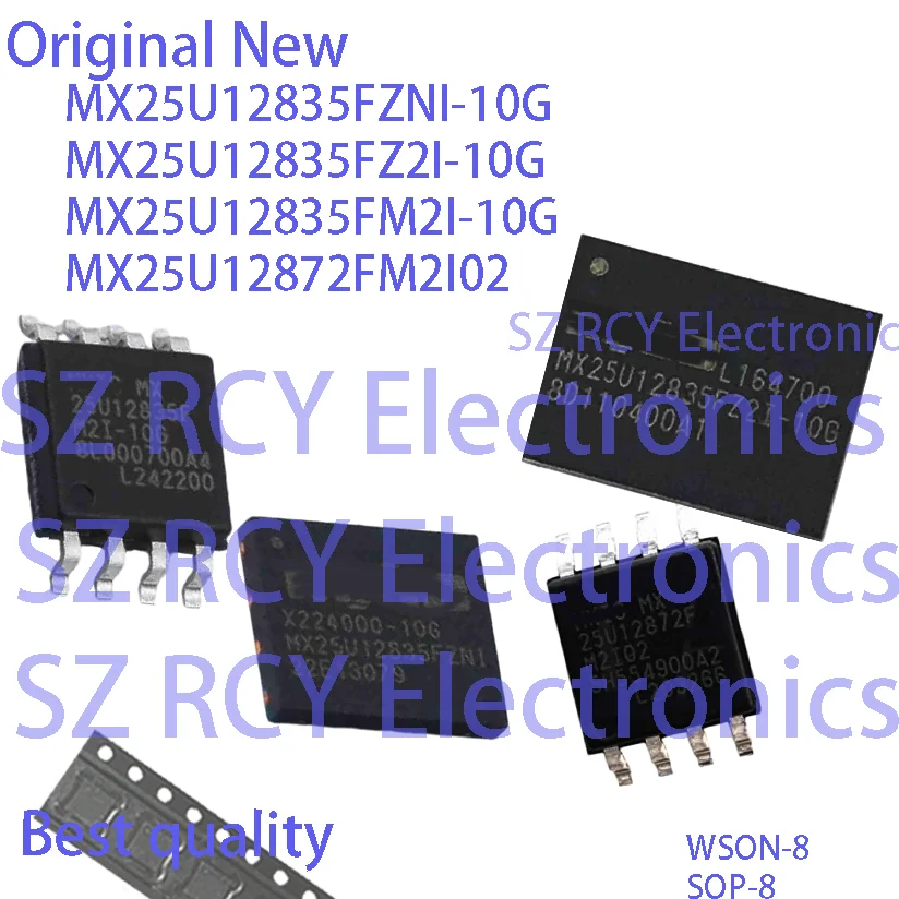 

(5-50PCS)NEW MX25U12835FZNI-10G MX25U12835FZ2I-10G MX25U12835FM2I-10G MX25U12872FM2I02 MX25U12835F 25U12872F NOR FLASH IC CHIP