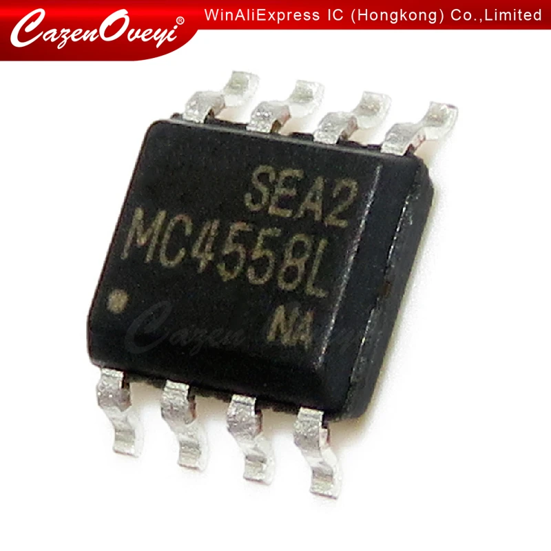 10pcs/lot MC4558L MC4558 4558 SOP-8 In Stock