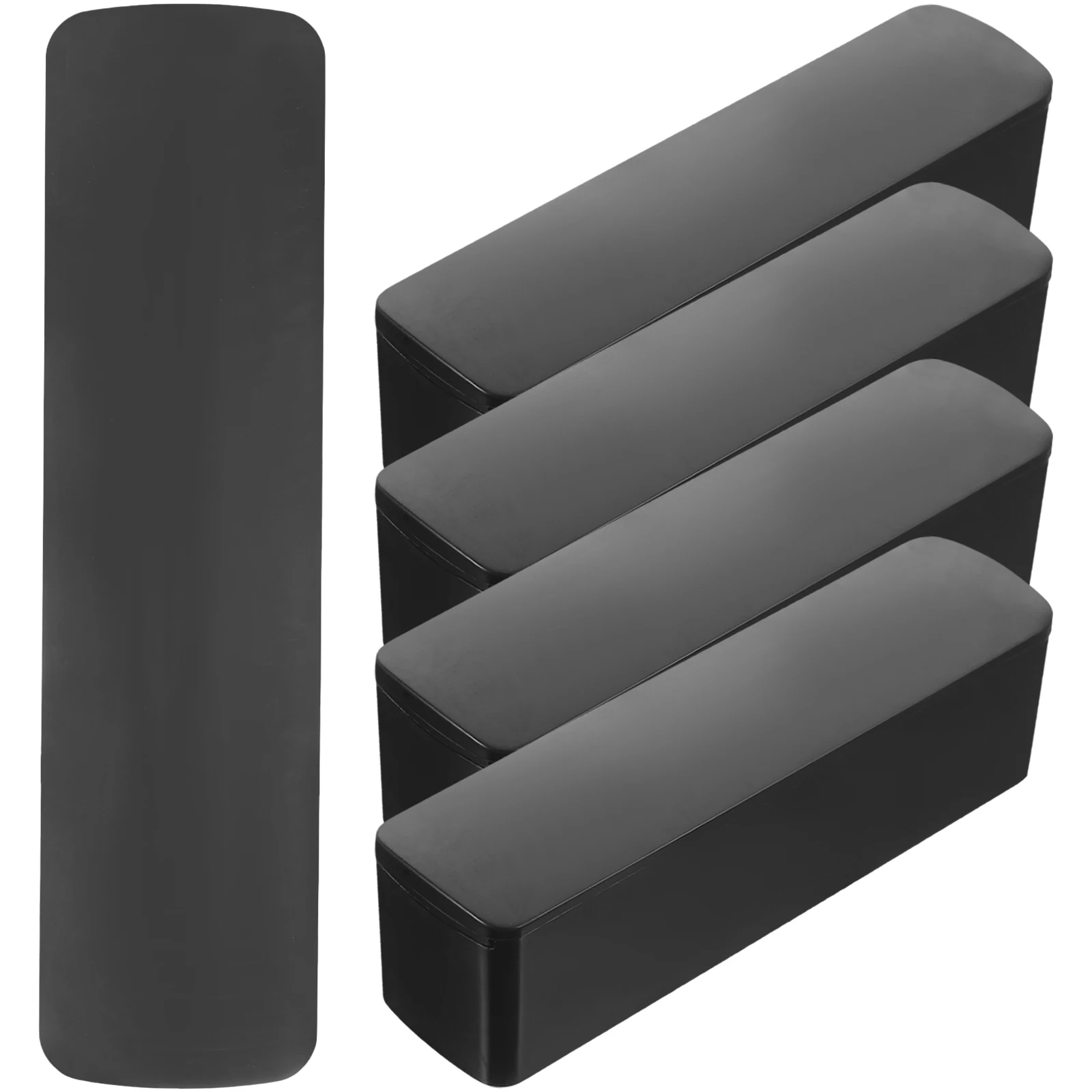 

5 Pcs Protection Box Office Financial Stamper Case Abs Financial Seal Box Durable Waterproof Storage Container