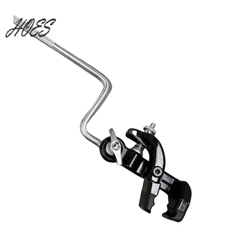 

HOES-Drum Cowbell Clamp Drum Cilp With Alligator Cowbell Base Holder Drum Side Clip Percussion Instrument Accessories