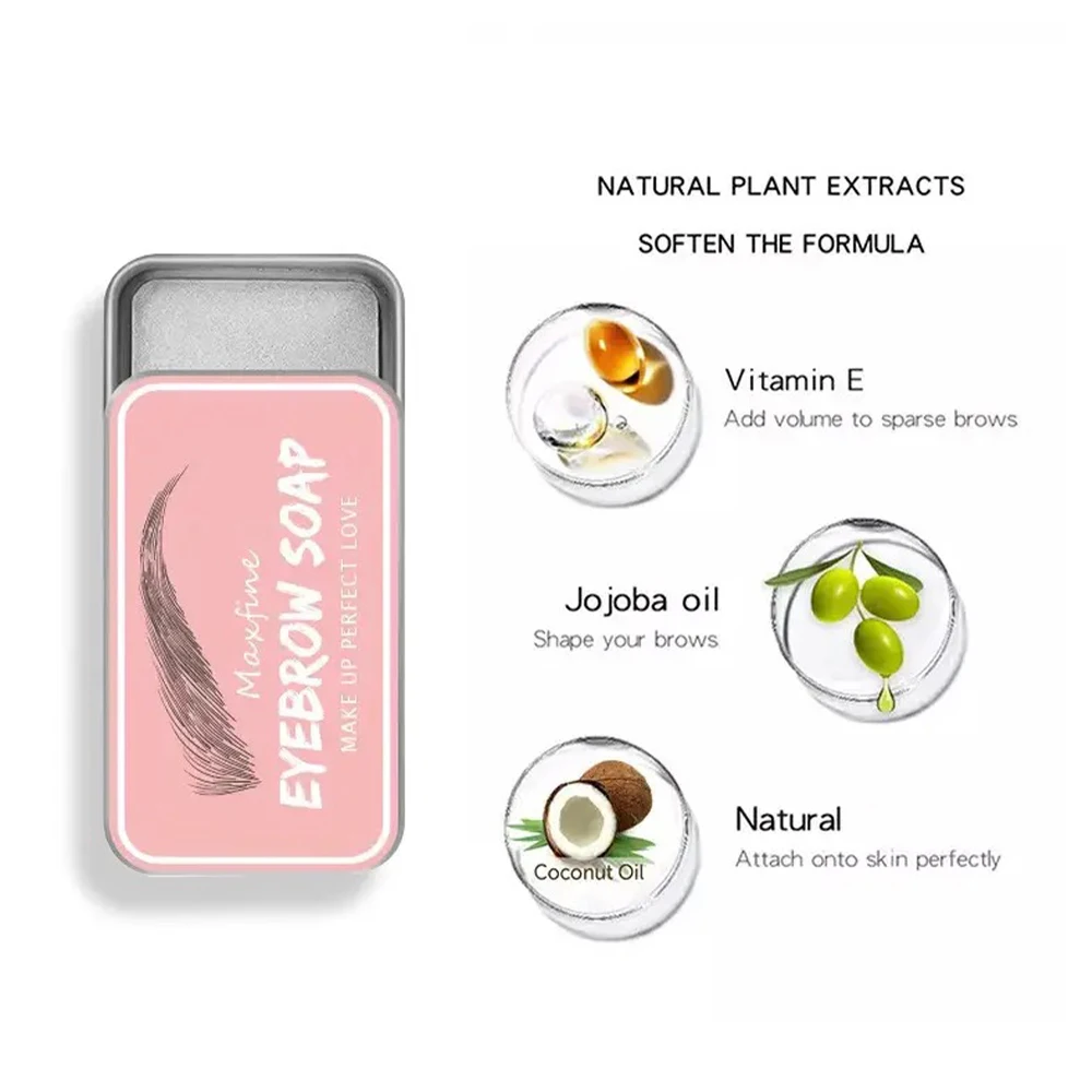 3D フェザリー ワイルド ブロウ セッティングを備えた長持ちするアイブロウ スタイリング ジェル - 防水性があり、簡単に塗布できます。