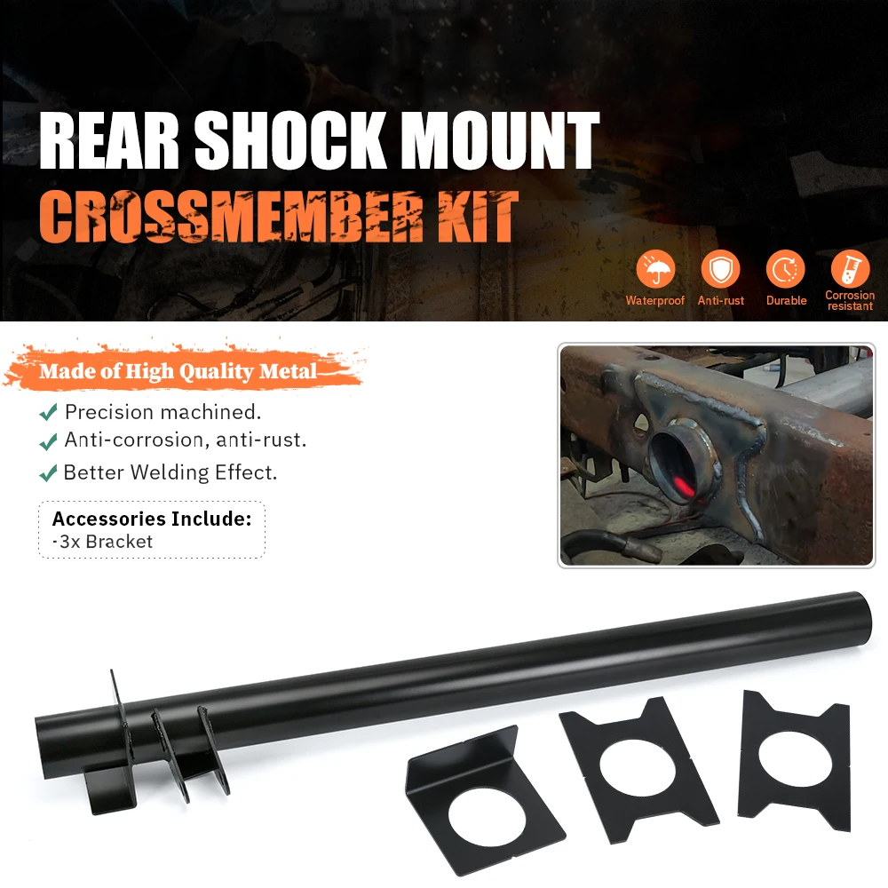 Rear Shock Mount Crossmember For 99-06 Chevy Silverado & GMC Sierra 1500 2500 3500 WX-PHG03