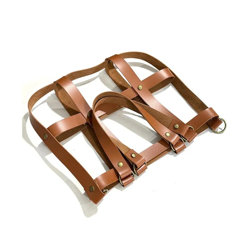 

Adjustable Shoulder Strap Hollow Tote Messenger Bag Set Pu Encasement Conversion Bag Set Crossbody Bag Body Jacket Diy Accessory