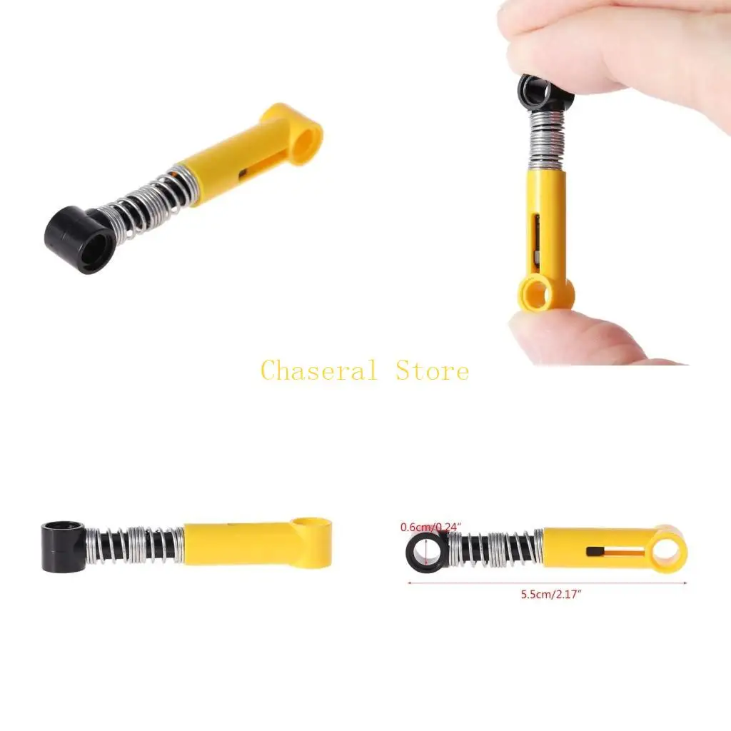 E7CE Realistic Shock Absorbers Spring SelfLocking Bricks for Children’s Building Toy