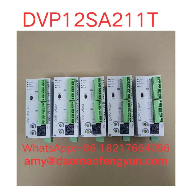 Used  DVP12SA211T  PLC  Module   tested  ok  fast  shipping