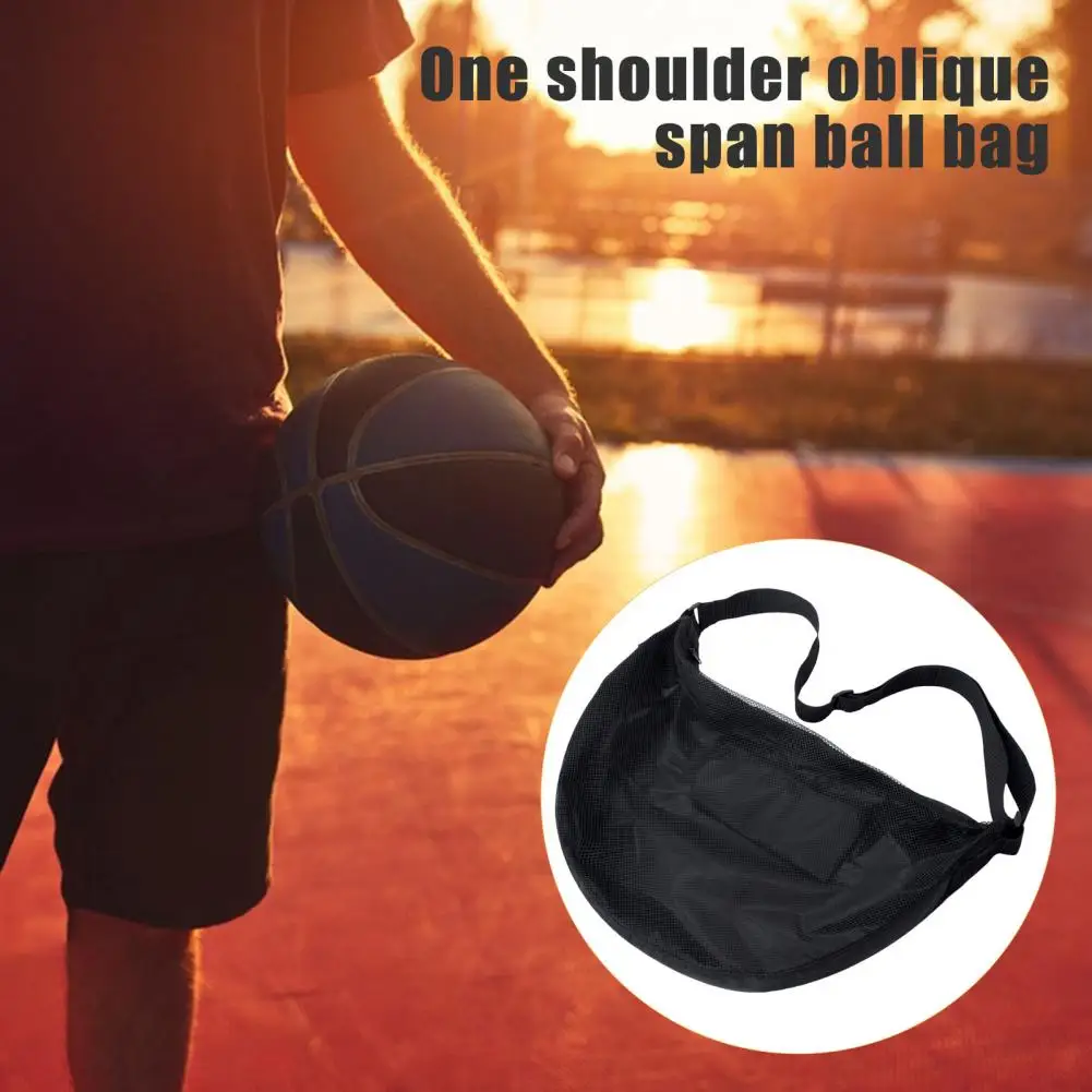 

Versatile Sports Gear Carrier Adjustable Team Work Ball Bags for Basketball Football Volleyball Mesh for Swimming for Holding