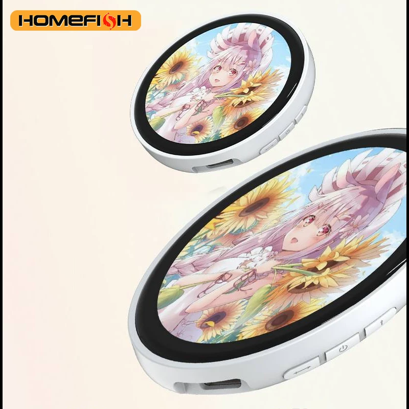 Electronic Display Badge Bar Bluetooth Smart Cyber Badge 1.85 Inch Hd Touch Screen Images, Gifs Text Short Videos Display image 6
