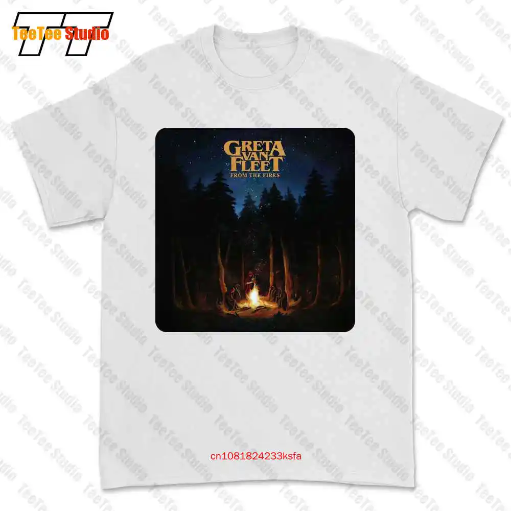 New Popular Greta Van Fleet From The Fires T-shirt Tee 0ZR9