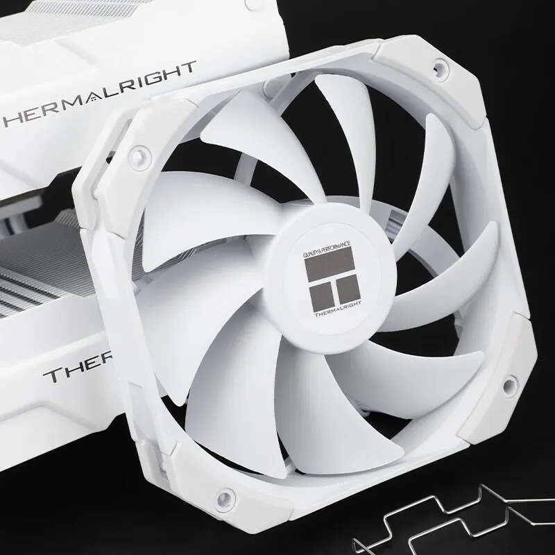 Imagem -05 - Thermalright-mini Radiador Branco sem Igual Assassin 120 Altura 135 mm Torres Gêmeas Tubos de Calor Refrigerado a ar Suporte Lga17xx Amd Am5