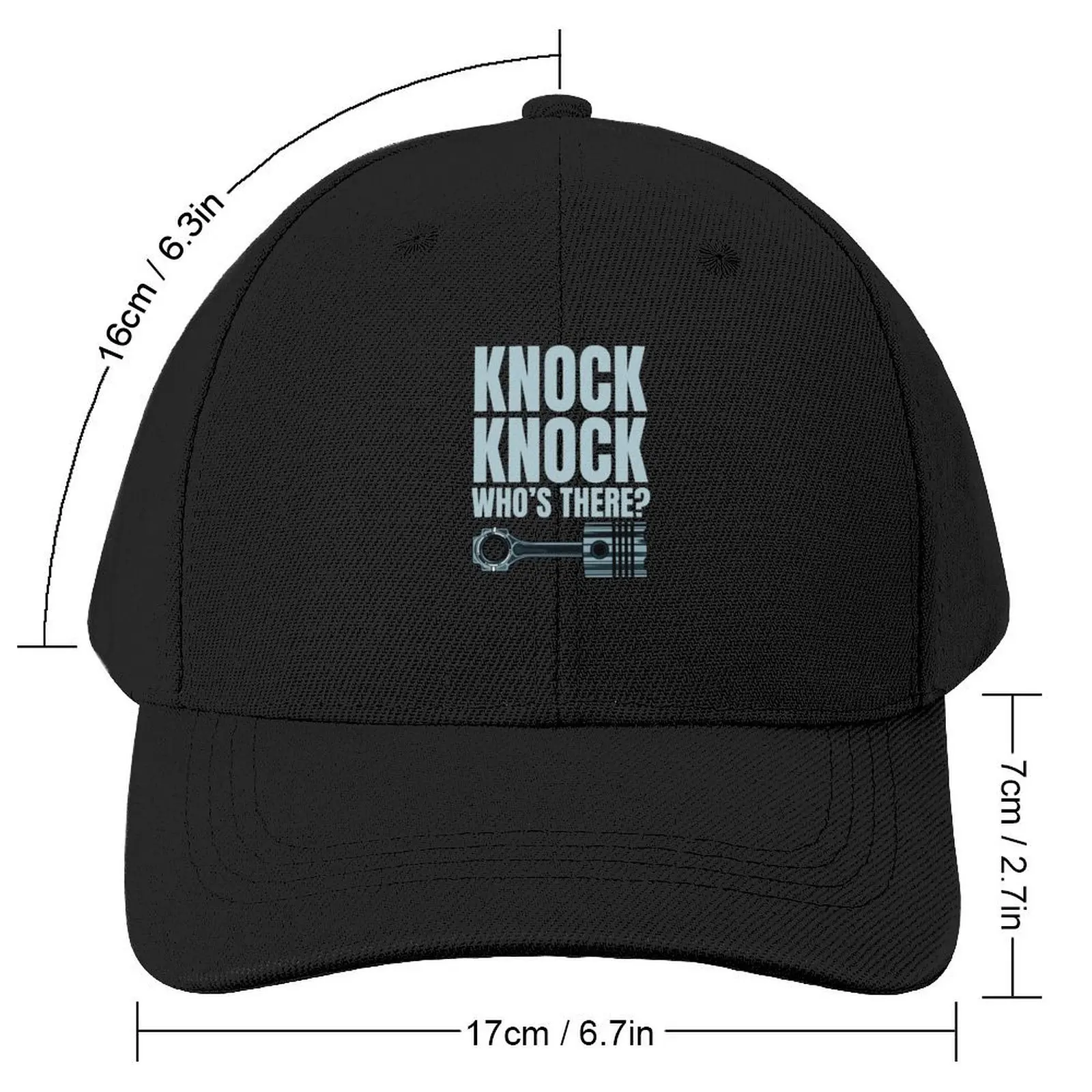 Knock Knock Who's There Mechanic / Mechanics / Car Mechanic/ Auto Mechanic Baseball Cap Kids Hat Beach Outing Ladies Men's