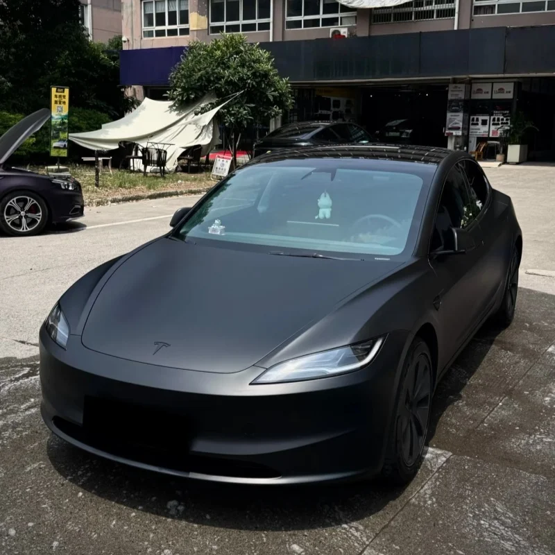 

DIY custom car PPF matte black film car paint protective film full car film
