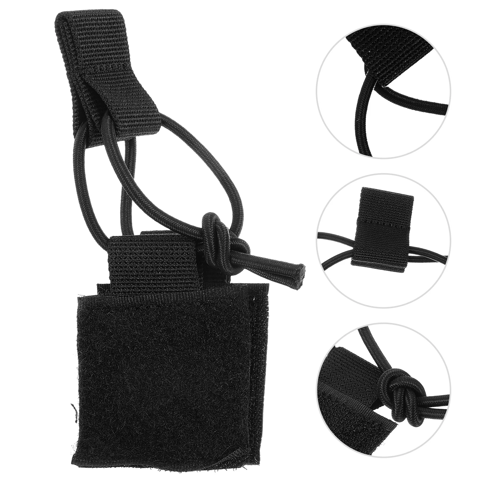 

Radio Fastener Elastic Buckle Black Cam Fixing Holder Props Straps Lightweight Tactical Gaming Accessories Camera Bag