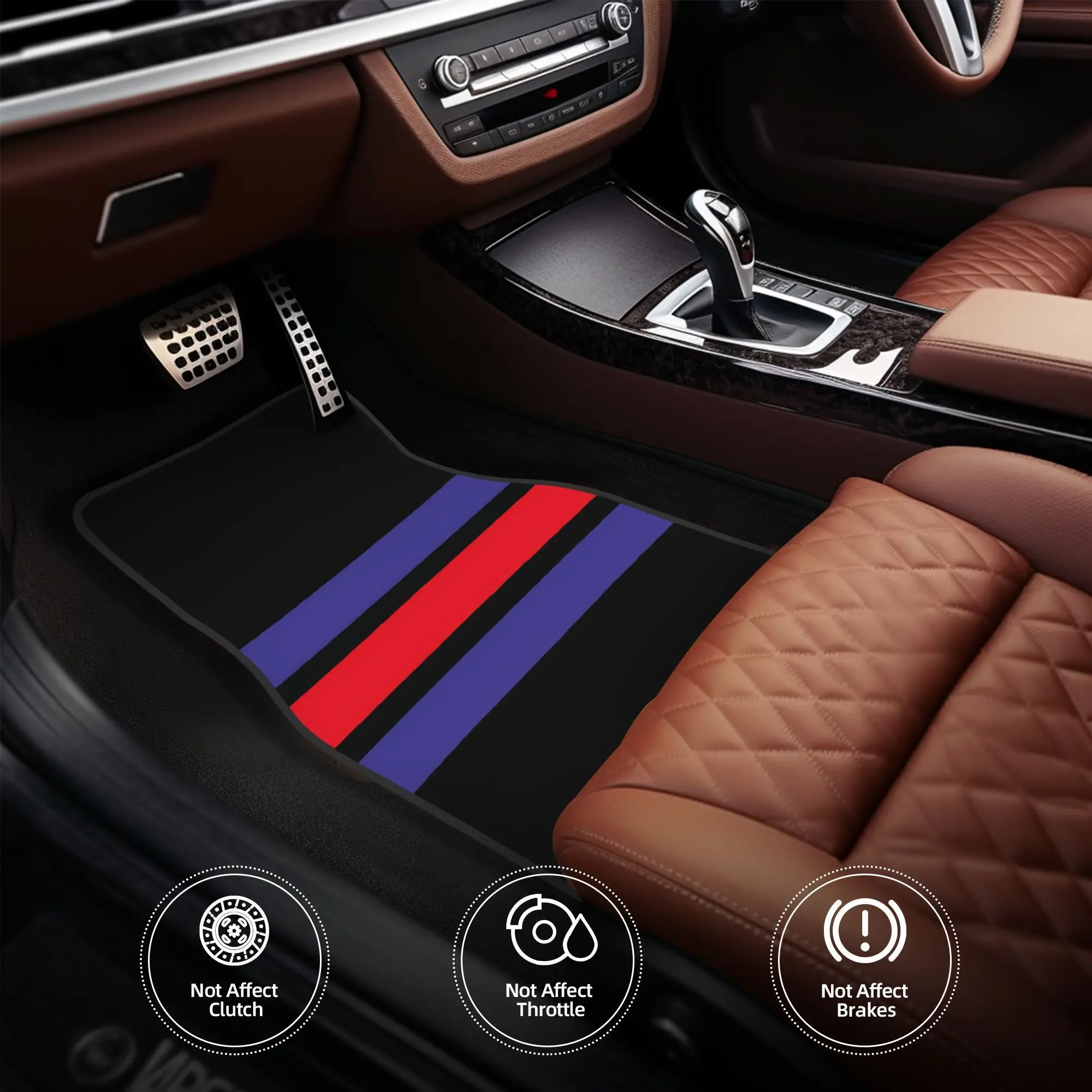 4pcs ILCA Laser Sailboat Optmist Car Floor Mats - Durable, Non-Slip, Fit For All Vehicles, Ideal Gift For Sailboat Enthusiasts,