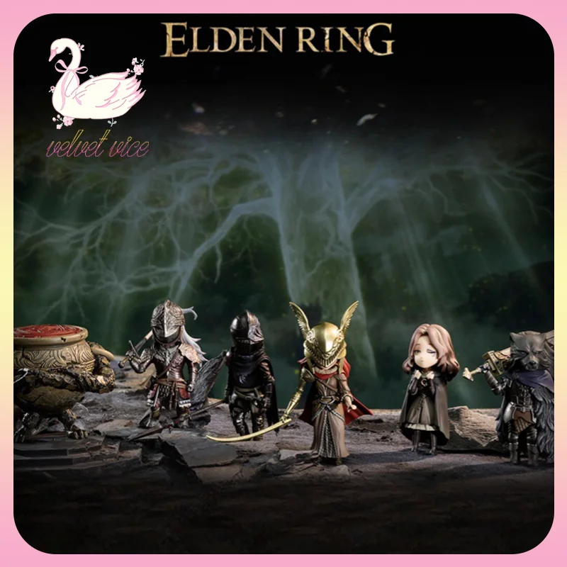 

Оригинальные фигурки Elden Ring Series, предварительно окрашенные, в слепой коробке, выпуск 1. Коллекционные игровые аксессуары, настольное украшение, подарок для мальчиков.