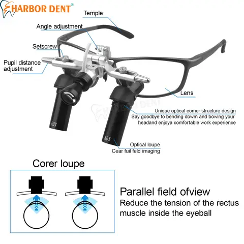 10 best sales दंत चिकित्सक आवर्धक चश्मा - №8