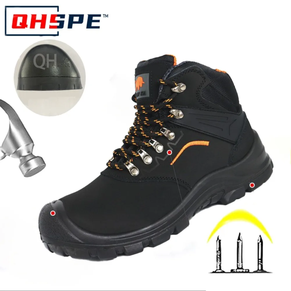 leather-anti-static-labor-protection-shoes-anti-smashing-anti-piercing-anti-slip-dustproof-wear-resistant-men's-labor-work-shoes