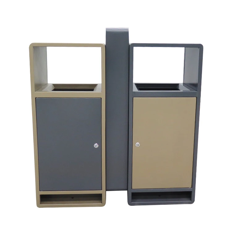 

Outdoor Recycling Bin Metal Can Environment Trash Can Public Park Dustbin Street Recycling Bin