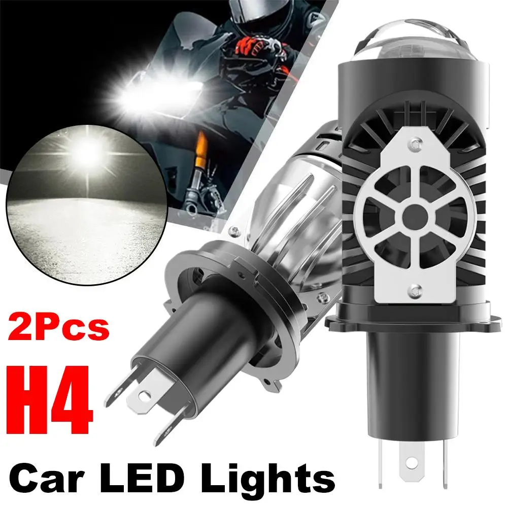 

H4 Projector Lens LED Car Headlight Bulbs 30000LM 150W 6500K Low Auto Led 12V bulb Motorcycle Bulb 24V High Turbo H4 I7B4