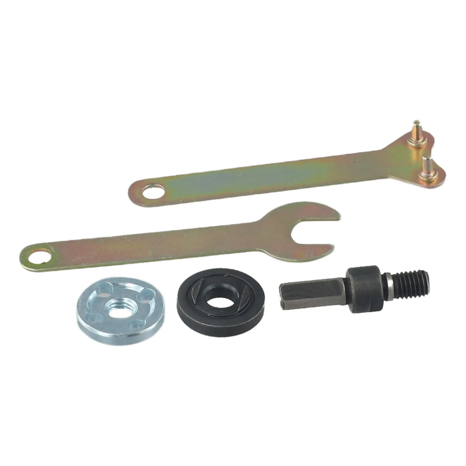 5 pz 10mm Gambo Mandrino Flangia Dadi Chiave Per La Lavorazione Lucidatura Gioielli Rettifica Piastrelle Vetro Legno Metallo Strumento di Potere