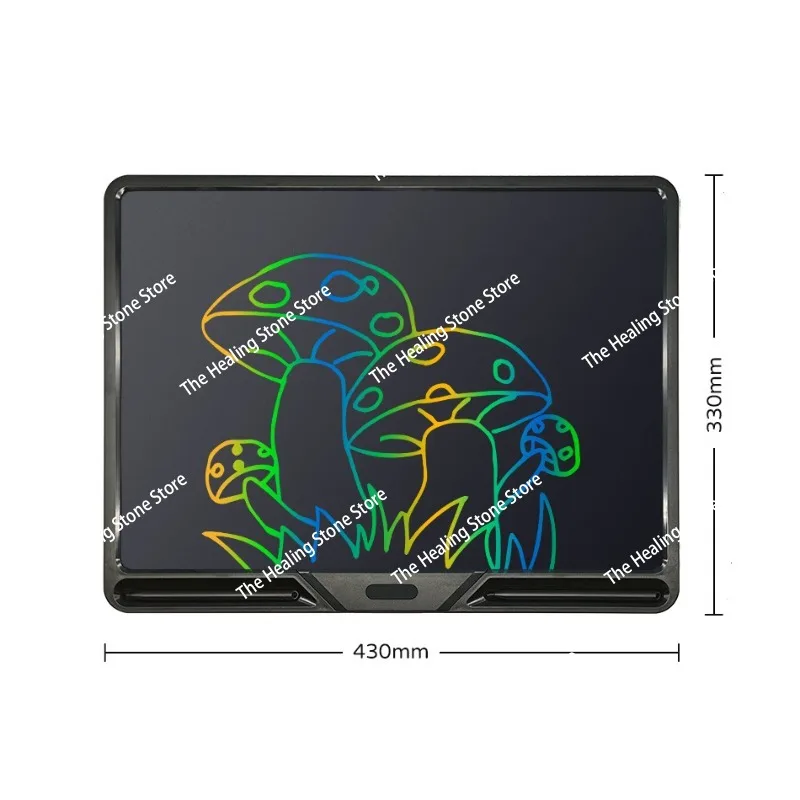 لوحة رسم إلكترونية LCD مقاس 20 بوصة، لوحة رسم جرافيتي ملونة للكتابة على الجدران، لوحة رقمية #6