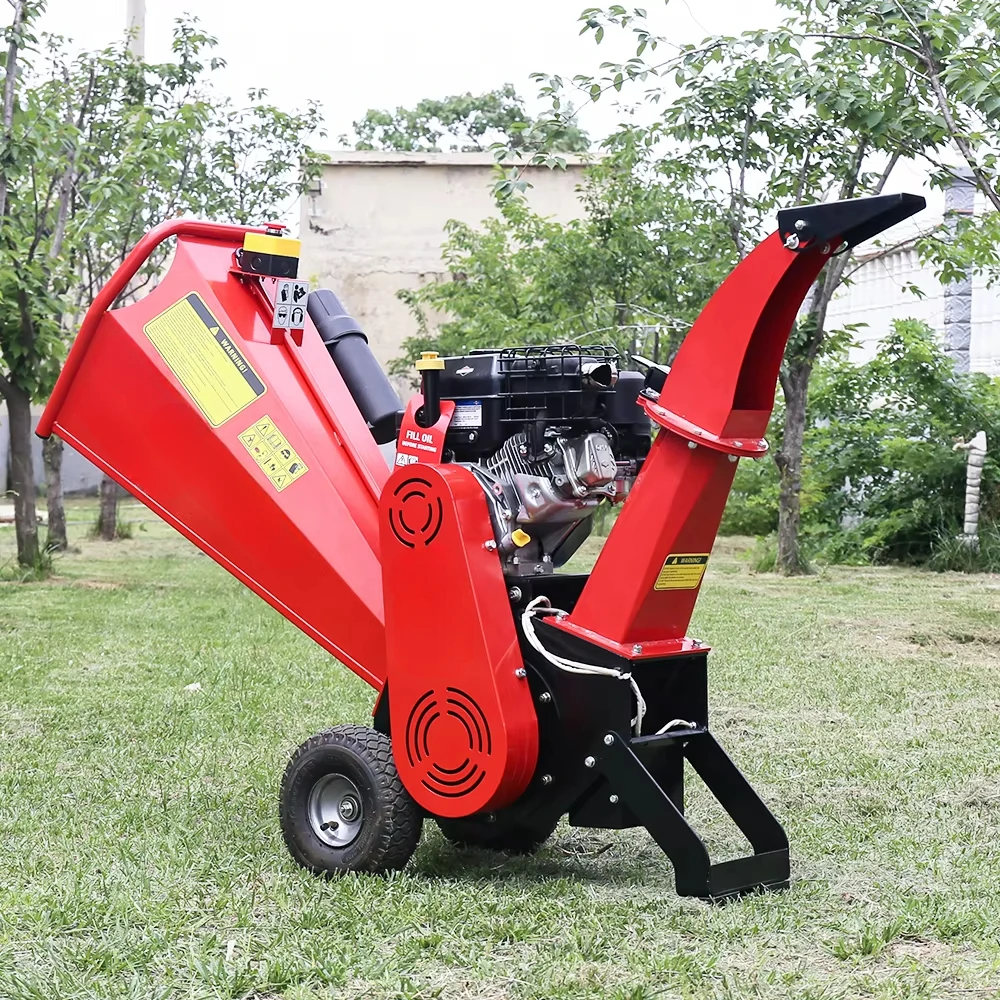 Small garden branch crusher dry and wet branches can be easily crushed diesel multi i function gasoline branch crusher