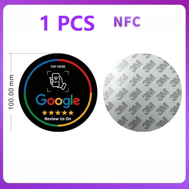 10 stuks herbruikbare Google Review Tap NFC-kaart, programmeerbare NFC-kaart om ons te beoordelen op Google, gebruiksvriendelijk, tijdbesparend, direct uit de fabriek.