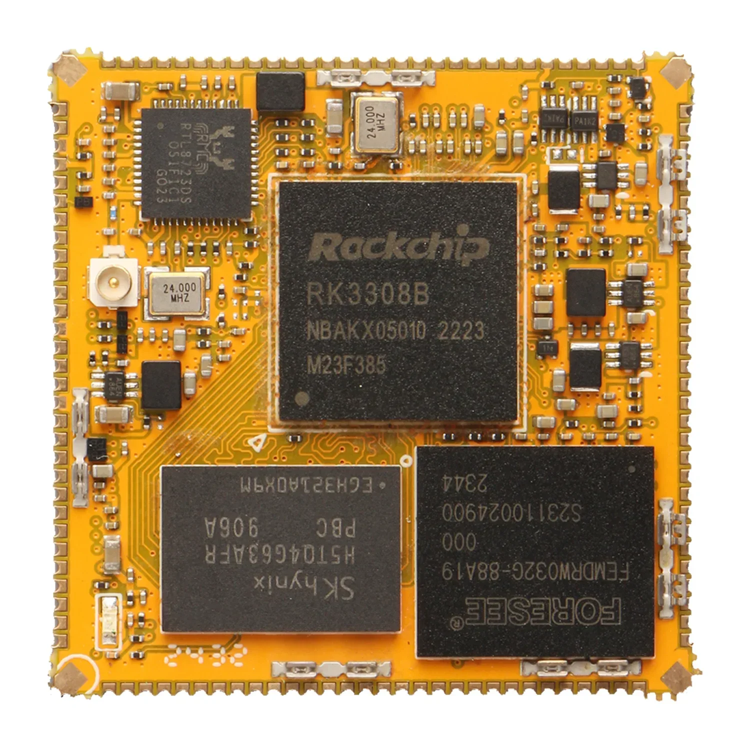 Carte d'ordinateur simple Radxa ROCK Pi S Core RK3308B à 4 cœurs
