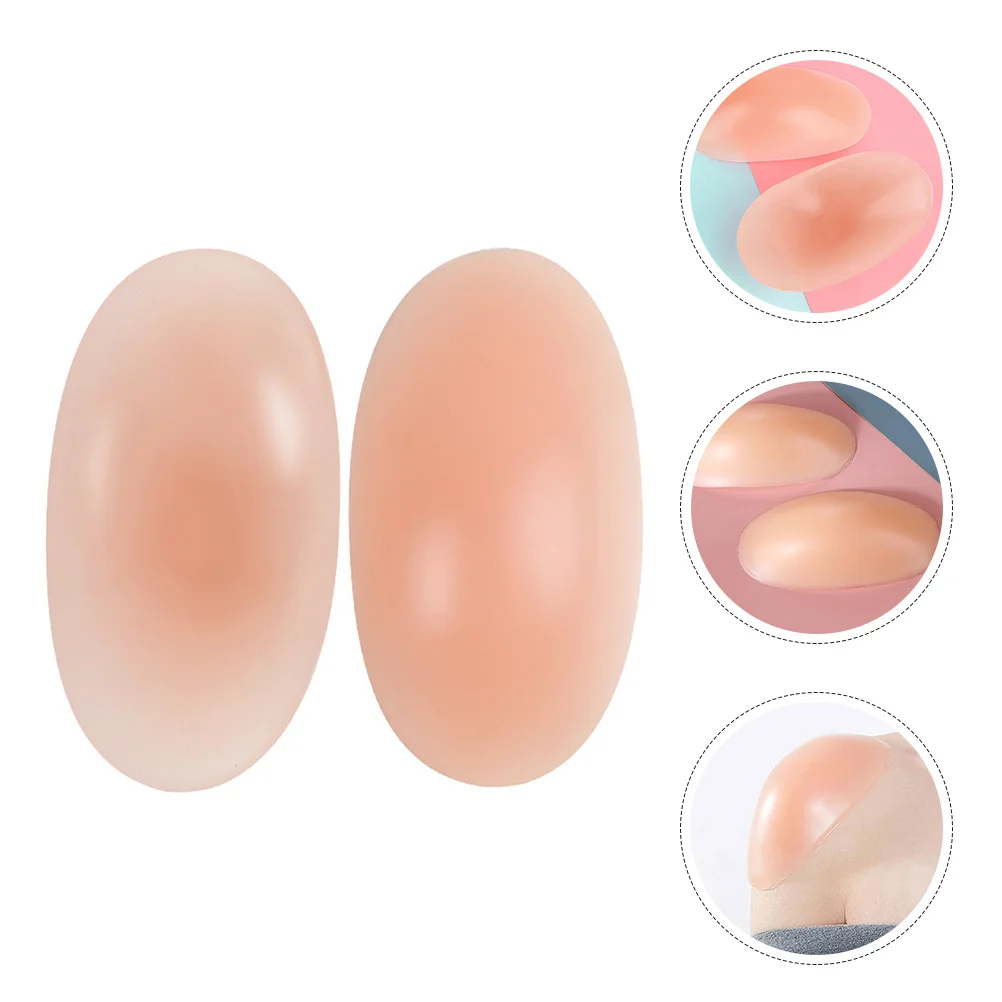 

1Pair Soft Silicone Shoulder Pads Self Adhesive Invisible Push Up Shoulder for Women Dress Suit Adhesive Pads