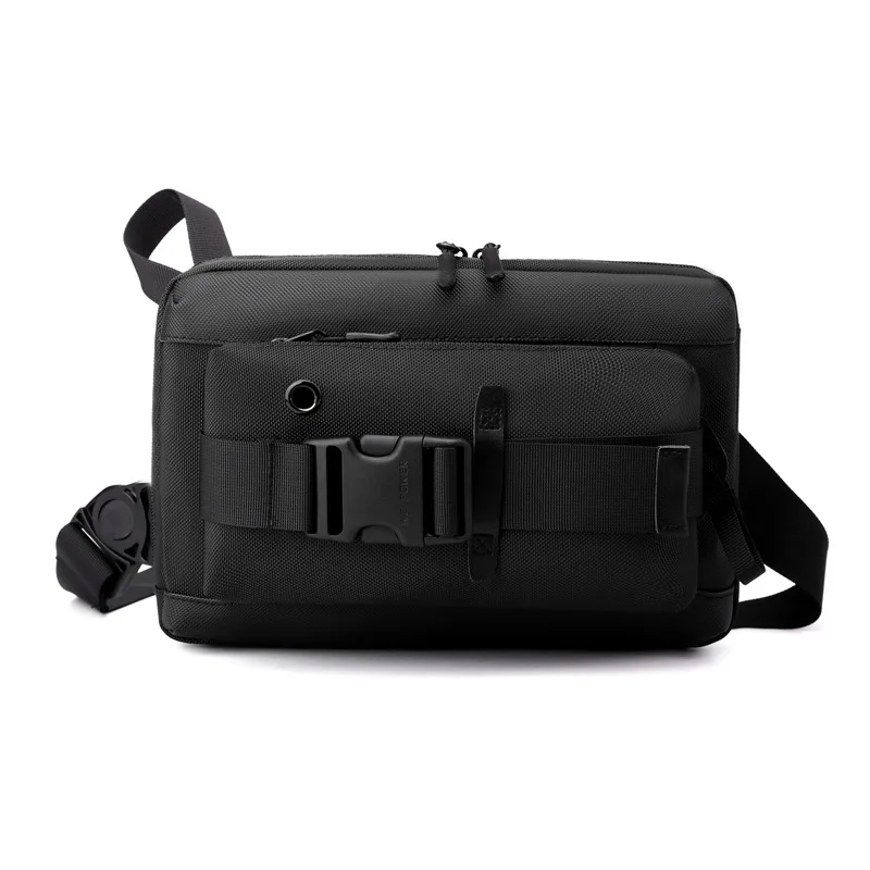 

New Crossbody Bag Multi functional and Multi functional Men's Chest Bag Sports Trendy Brand Single Shoulder Crossover Chest Bag