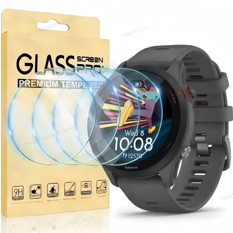 Tempered Glass Compatible for Garmin Forerunner 255 955 55 165 45 245 745 945 255S 235 735 935 Glass Film Screen Protector