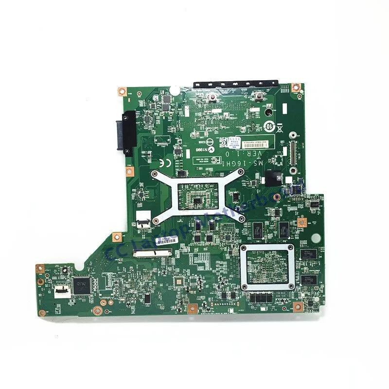 

MS-16GH1 VER.1.0 Mainboard For MSI GE60 GP60 MS-16GH1 Laptop Motherboard With SR1Q0 I5-4210H CPU N16P-GT-A2 100% Working Well