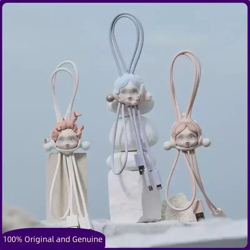 

POP MART SKULLPANDA серия Paradox два в одном кабель для передачи данных слепая коробка аниме фигурка сумка-гадайтесь орнамент куклы