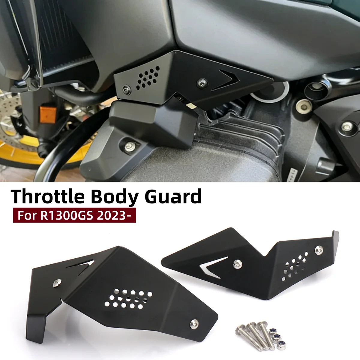 

New For BMW R1300GS R1300 GS 2023 2024 R 1300 GS Throttle Body Guards Protector Motorcycle Throttle Sensor Protection Cover