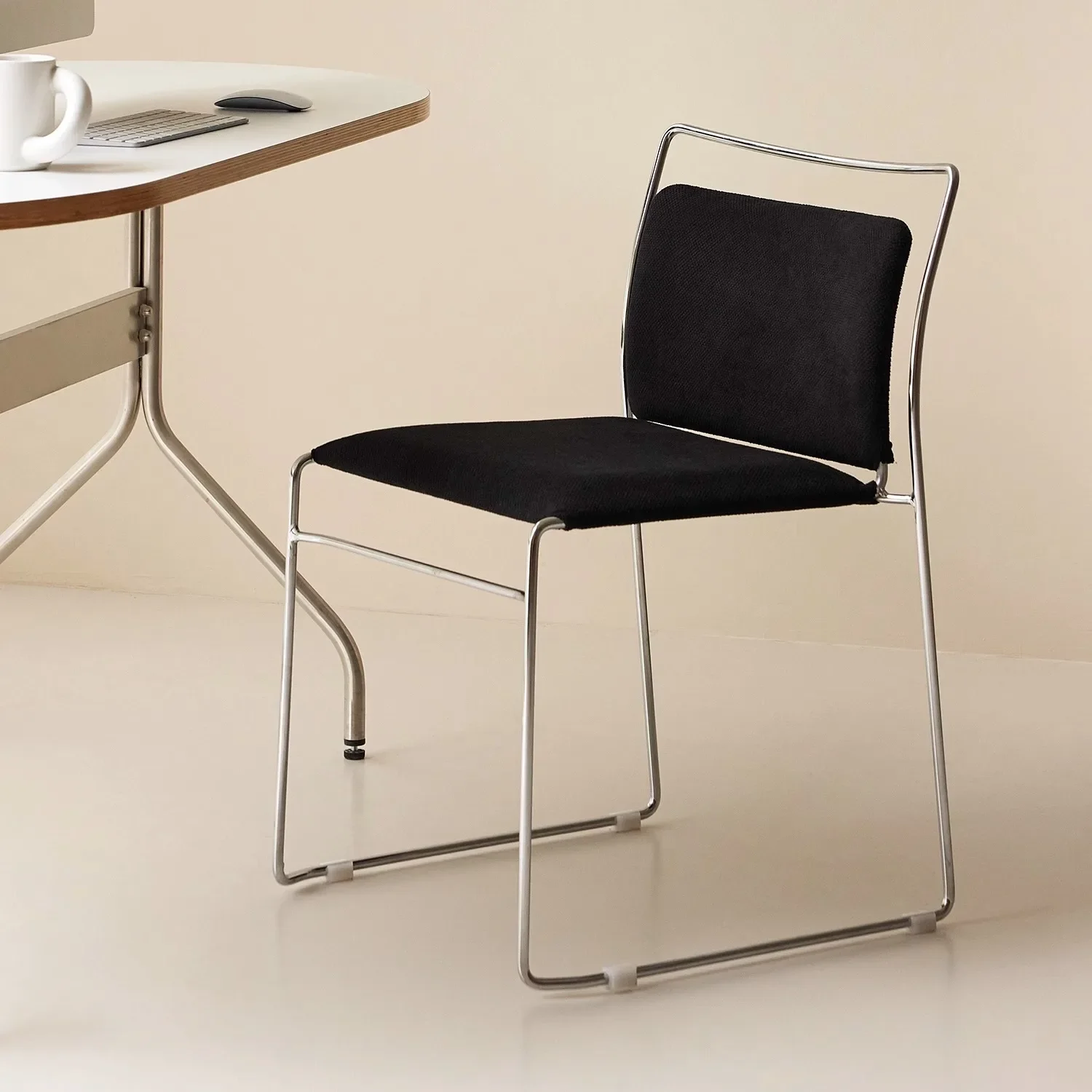 Backrest stool perfect fusion of appearance and practicality