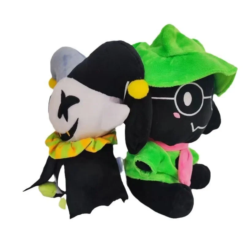 Jevil deltarune brinquedo de pelúcia dos desenhos animados ralsei lancer plushie bonecas animais bonecas de pelúcia figura decoração travesseiro presentes de natal