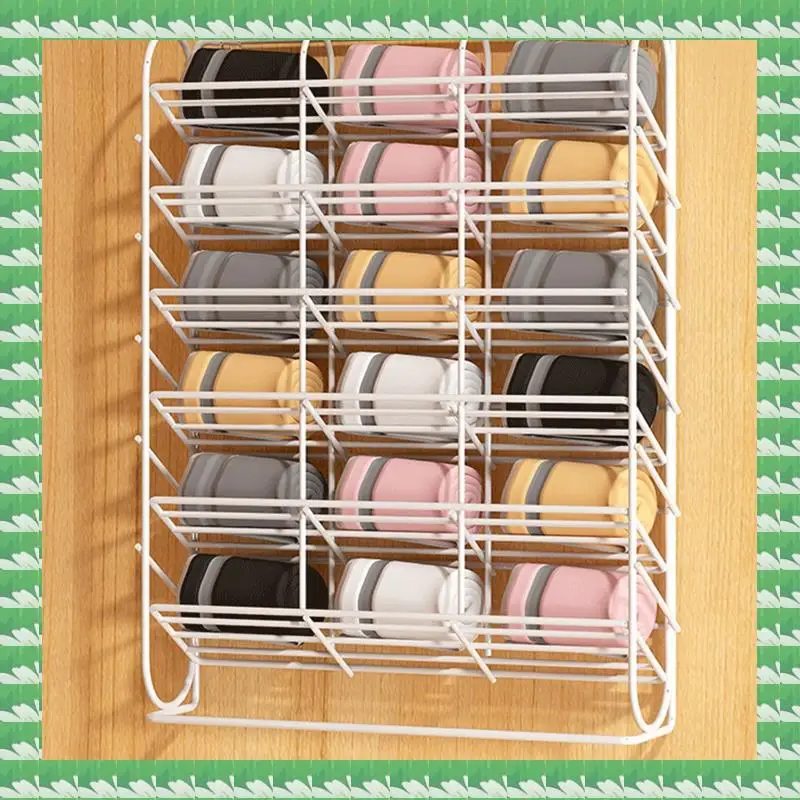 

ONCE Storage Hanging Rack, Wall Mounted Bracket, No-Punch Wardrobe, Underwear And Sock Storage Rack,Dorm Room Hanging Racks