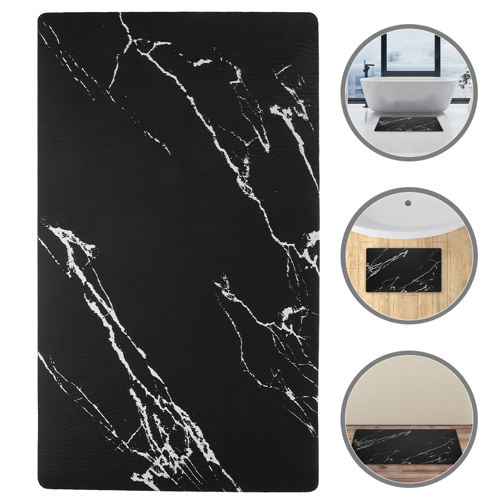 

Water-absorbing Quick-drying Floor Mat Desk Protector Mats for House Non-slip Coffee Diatom Mud Door
