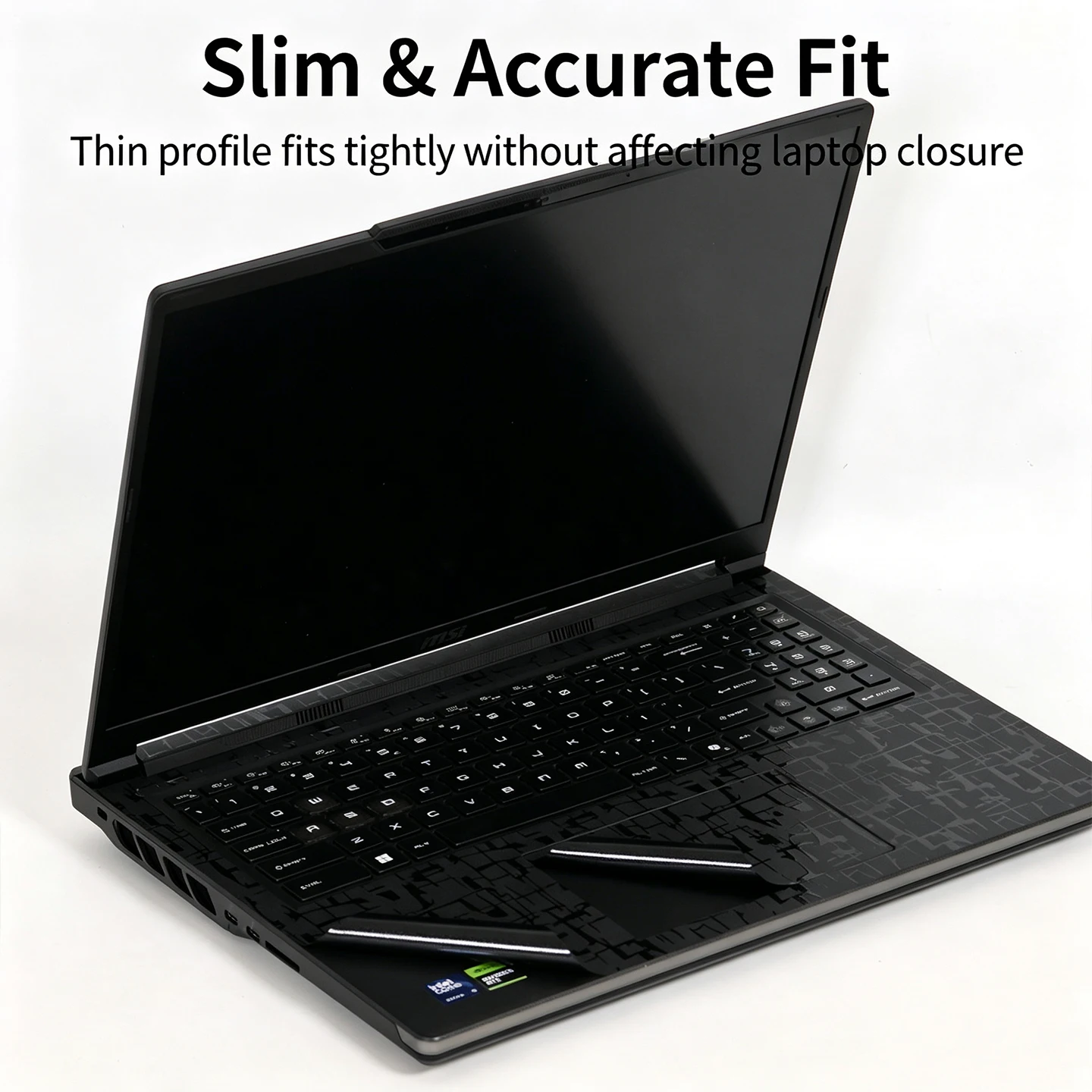 Laptop Body Skin Protector for MSI Raider 16 Max Crosshair 16 MAX Raider 16 HX 2026 Bubble‑Free Vinyl Decal Sticker