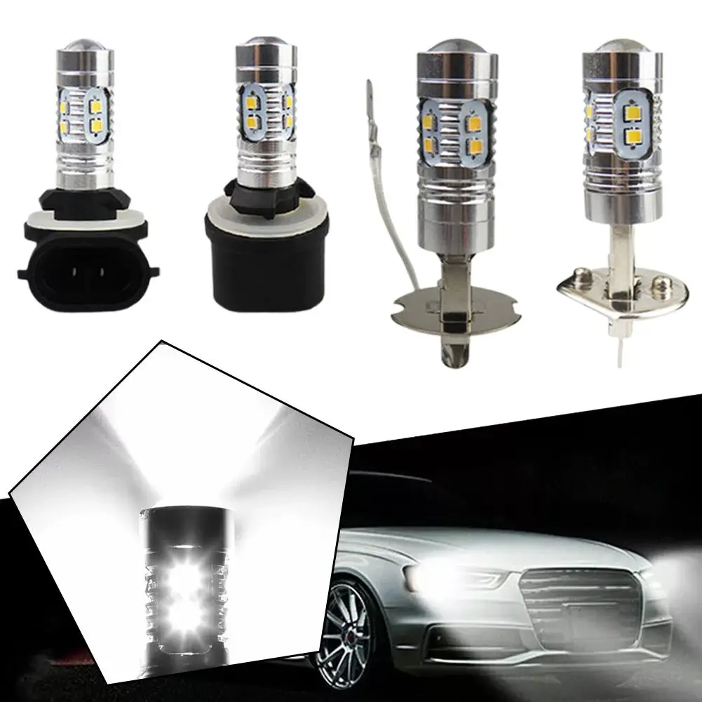 Car Led For 881 881l 881x 889 886 894 894x 896 898 862 888 H27 For Fog Light, Daytime Running Light (drl) H1 H3 88 K1d0