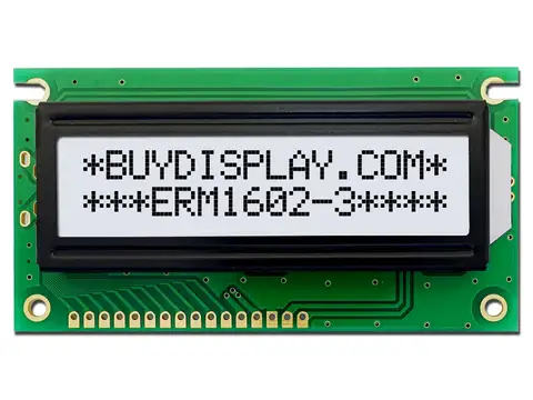 2x16 Character LCD Module Display Black on White Controller compatible with HD44780