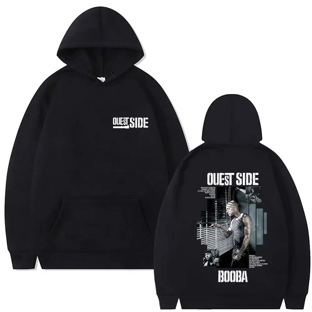 

Rapper Ouest Side Album Graphic Hoodie Men Women Hip Hop Fashion Pop Music Streetwear Male Casual Vintage Fleece Cotton Hoodies