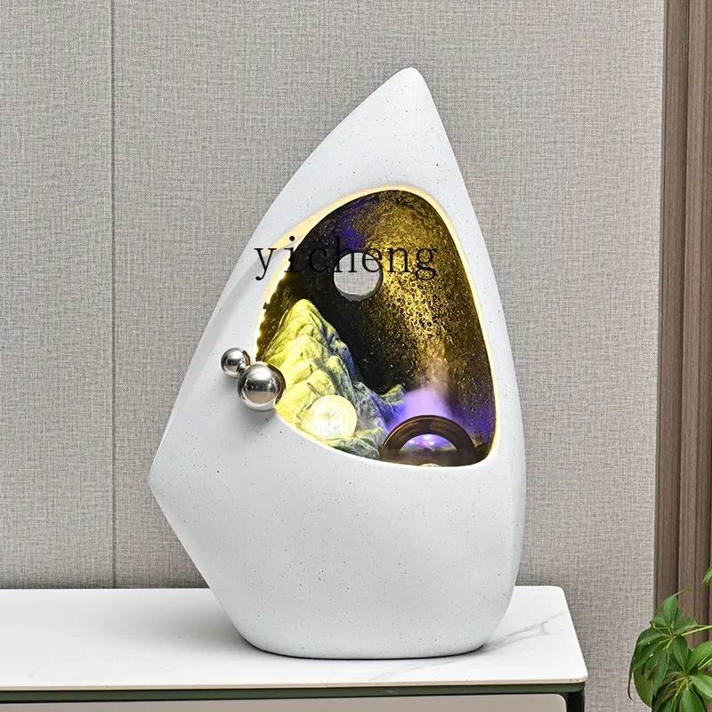 V6  modern simple circulation water feature living room porch housewarming gift decoration ornament