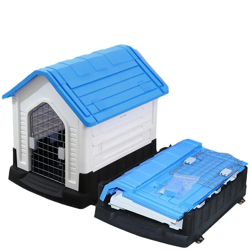 Dog Cage for Outdoor Non-Toxic Material Comfortable Design Spacious Interior Versatile Use Long Lasting Lockable Door