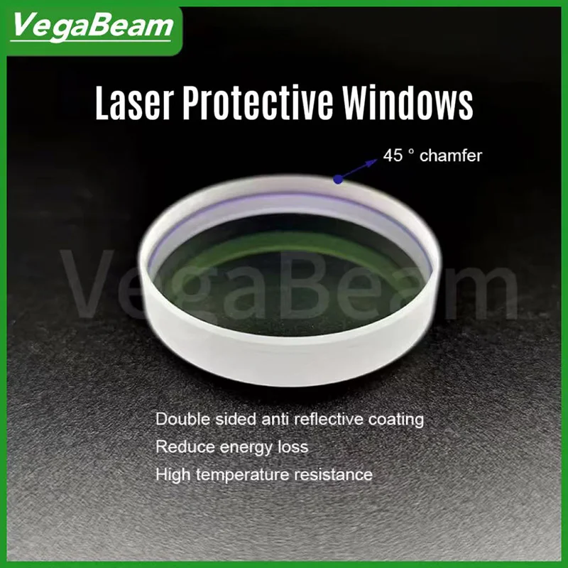 Raytools حماية الليزر ويندوز 27.9x4.1/24.9x1.5 4KW لرأس القطع بالليزر عدسة واقية أصلية 34x5 37x7 12KW/15KW/20KW