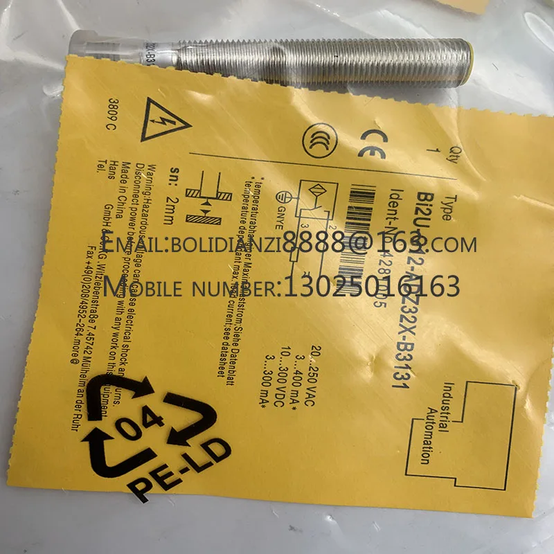 BI2U-MT12-AP6X-H1141 مستشعر أصلي جديد تمامًا