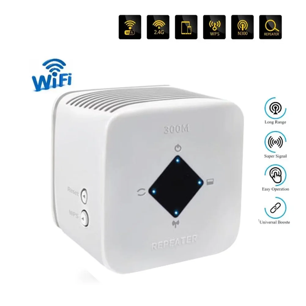 ZK20 300Mbps WiFi Repeater WiFi Extender Amplifier WiFi Booster WiFi Signal 802.11N Long Range Wireless Access Point