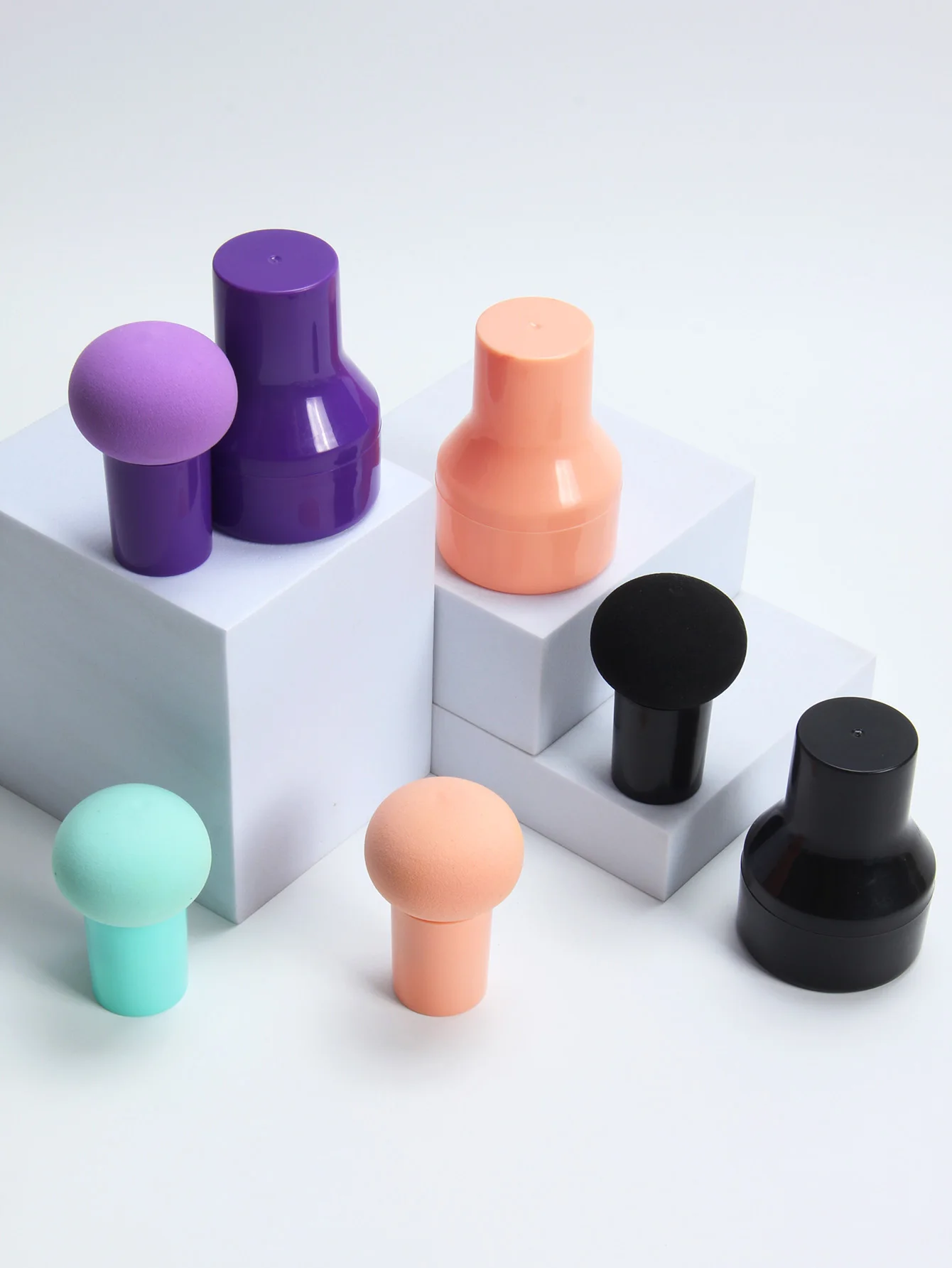 Mushroom Head Makeup Puff, Beauty Blender, Kussen Luchtkussen, Nat en Droog Dubbel Gebruik