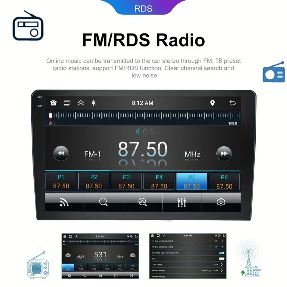 Fortress 6G 128G Android 13 Car Radio For Hyundai I20 LHD 2015 2016 2017 Stereo GPS Carplay Auto Multimedia Player 2Din DVD