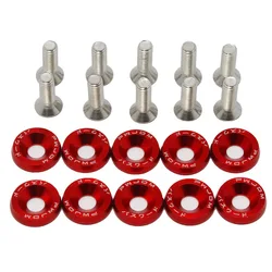 Car modification JDM screw gasket M6 gasket screw single-layer gasket decoration universal