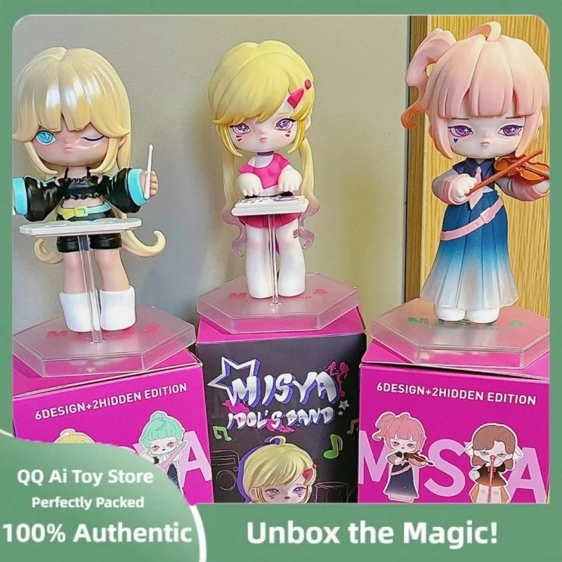 

Original Misya Unbelievable Idol Band Series Blind Box Cute Trendy Figurine Model Desktop Ornament Creative Doll Gift